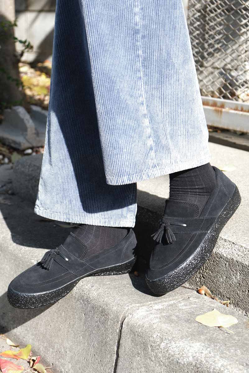 靴 Last Resort AB VM005 Loafer BLACK Last Resort AB VM005 LOAFER / BLACK/BLACK (ラストリゾート シューズ)