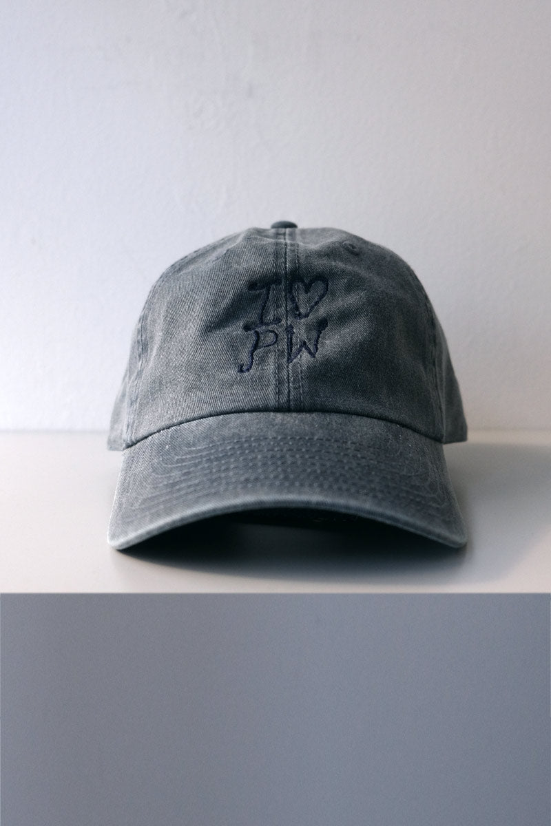 PALOMA WOOL | LUCKY CAP / NAVY logo cap – STOCK