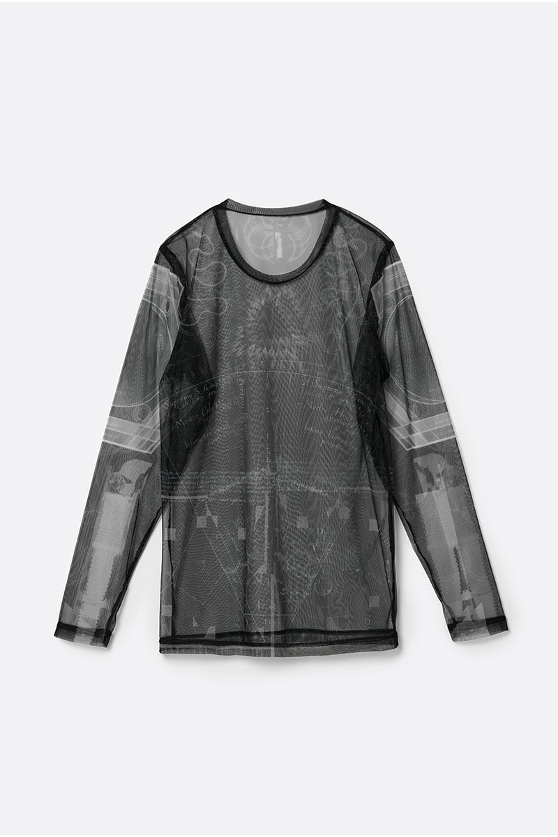トップス sublations SECOND SKIN T-SHIRT SUBLATIONS | SECOND SKIN L/S T-SHIRT .15 / NAUTICAL BLACK シアー