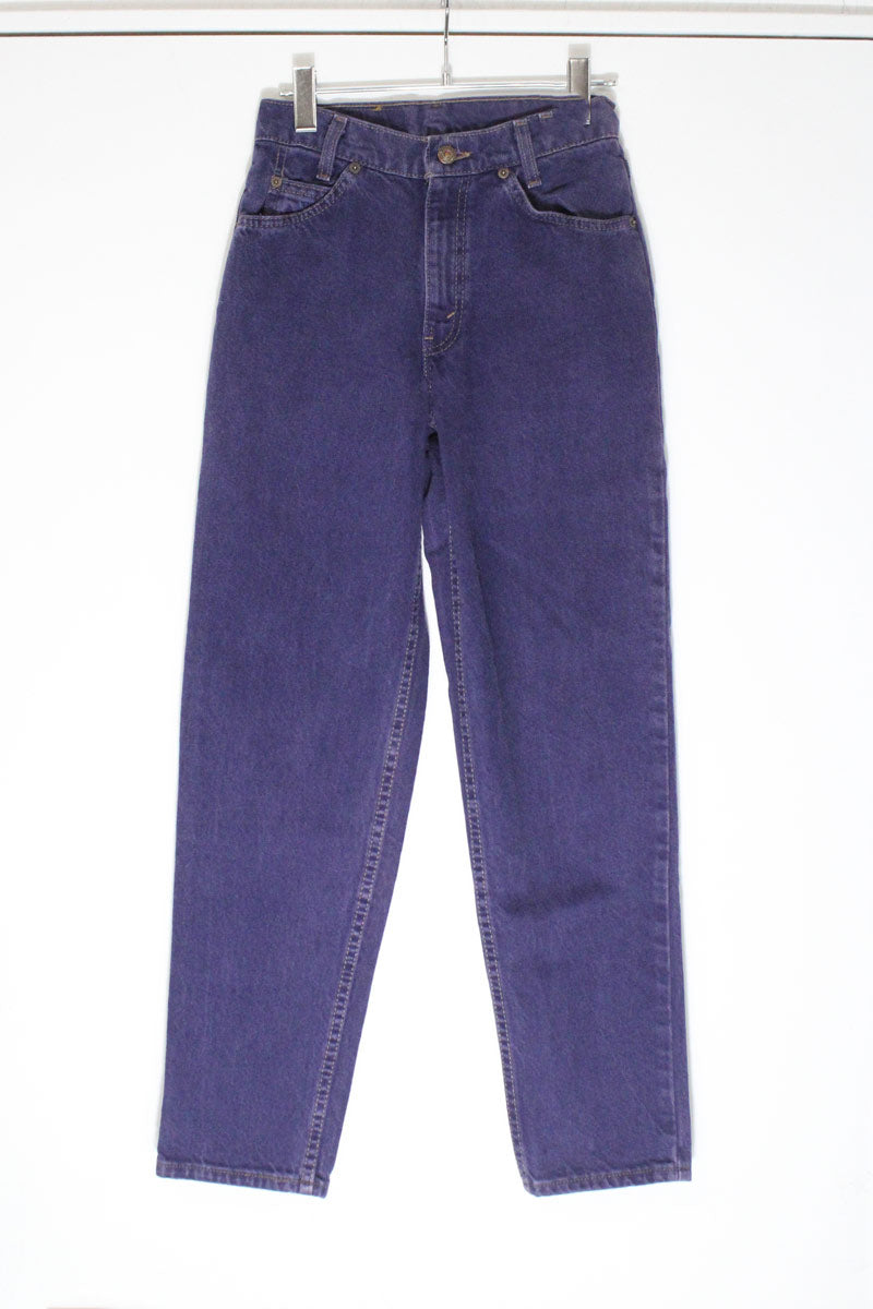 Levi’s 550 紫デニム LEVI'S | MADE IN USA 93'S 550 DENIM PANTS ORANGE TAB [USED] 93