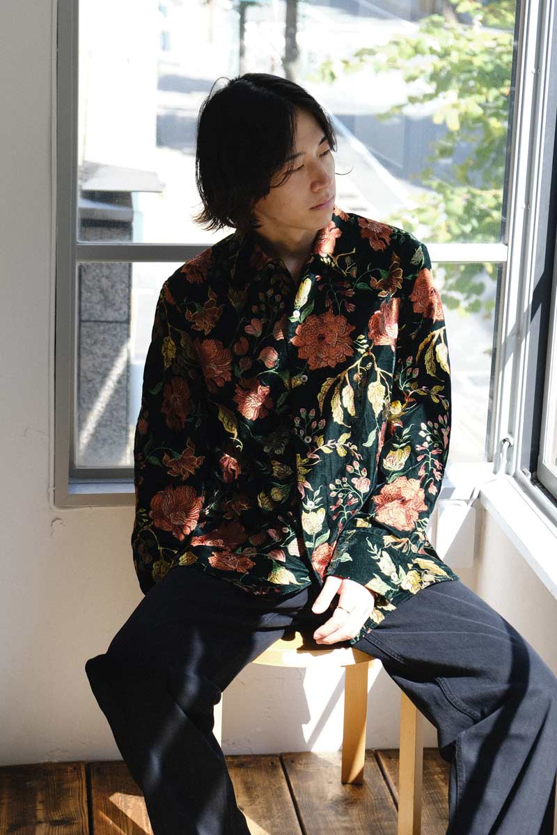 MARCEL OVERSHIRT / THE VALLEYEMBROIDERY