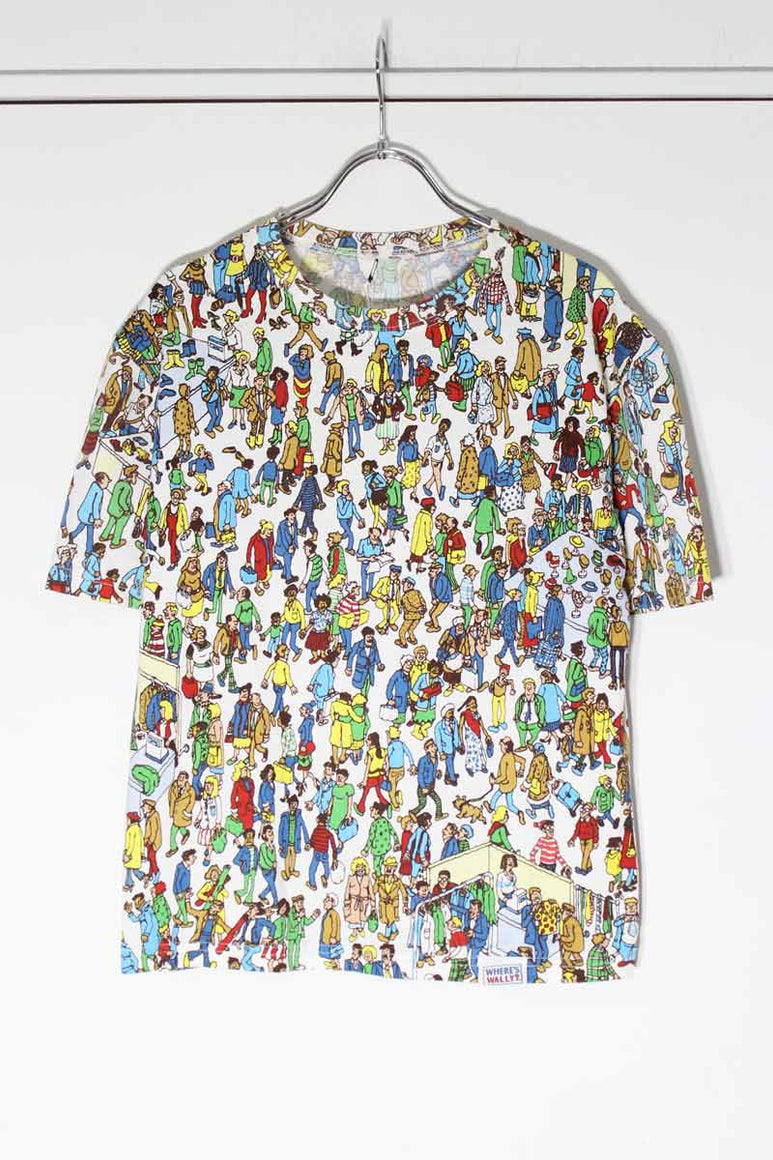 WHERE'S WALLY | 90'S PATTERN T-SHIRT [USED]