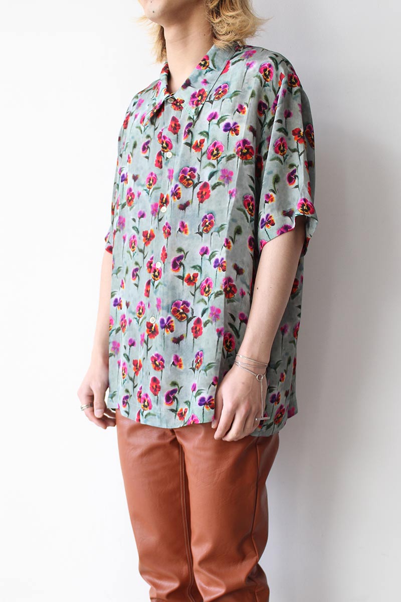 SEFR | NOAM SHIRT / BLURRED FLOWERS フラワープリントショート 