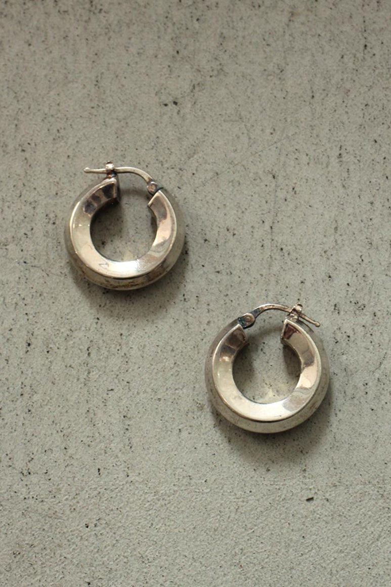 MADE IN ITALY 925 SILVER EARRINGS / SILVER