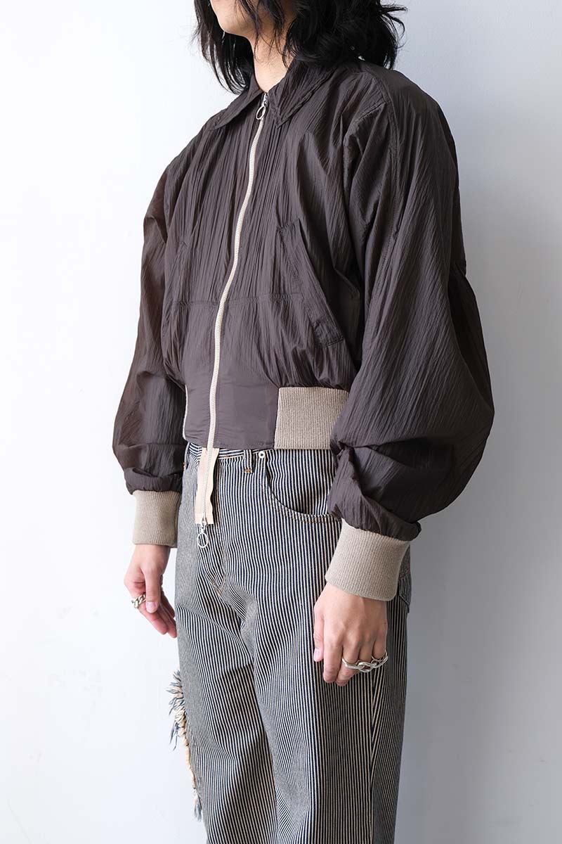 edward cuming クロップドスリーブ ジャケット edward cuming