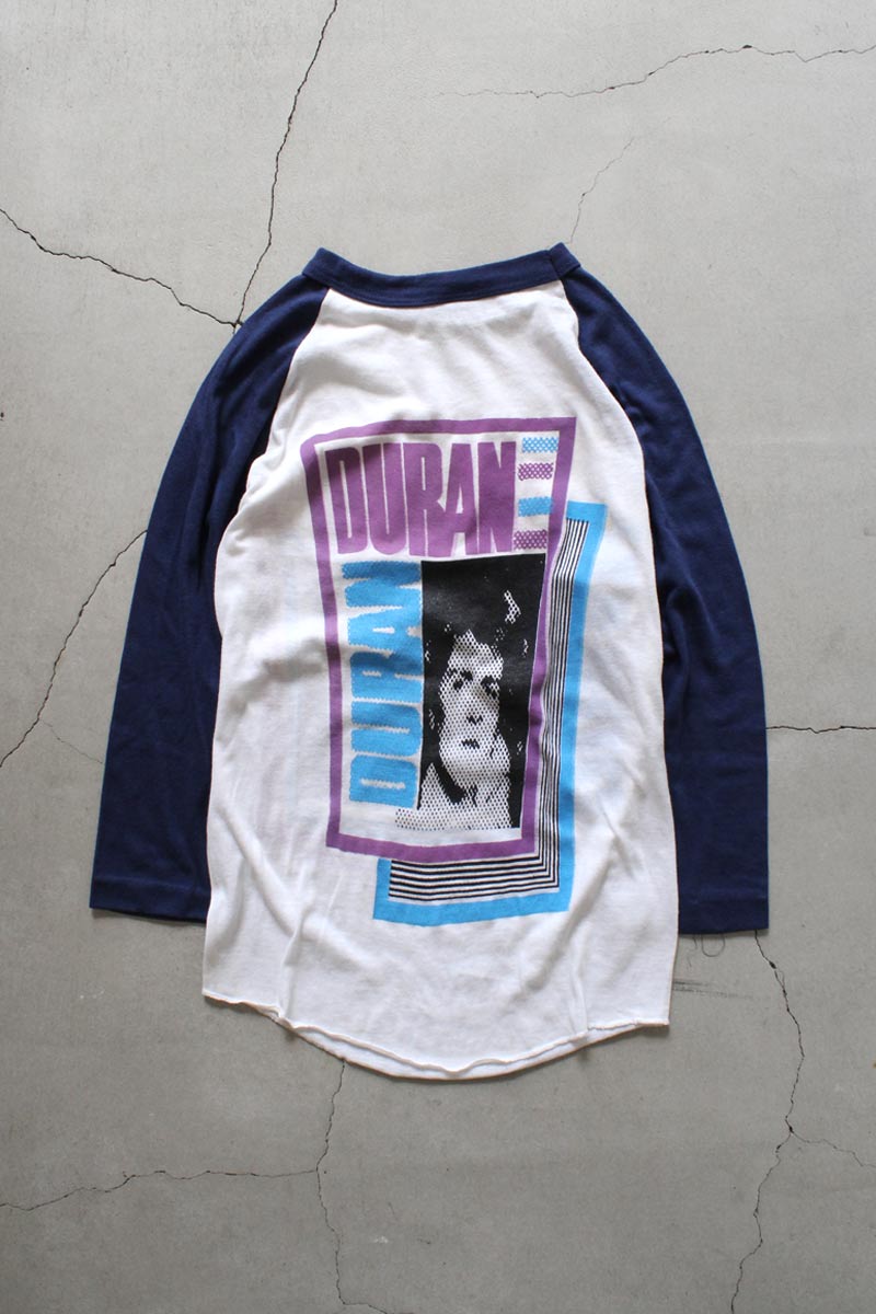 80'S DURAN DURAN RAGLAN T-SHIRT 80年代 デュランデュラン Tシャツ 