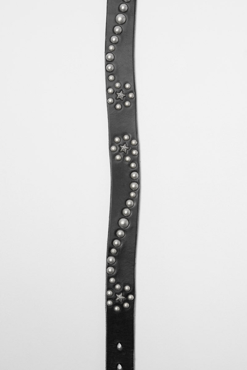 OUR LEGACY | STAR FALL BELT / BLACK BRIDLE 3.5CMブライドルレザー