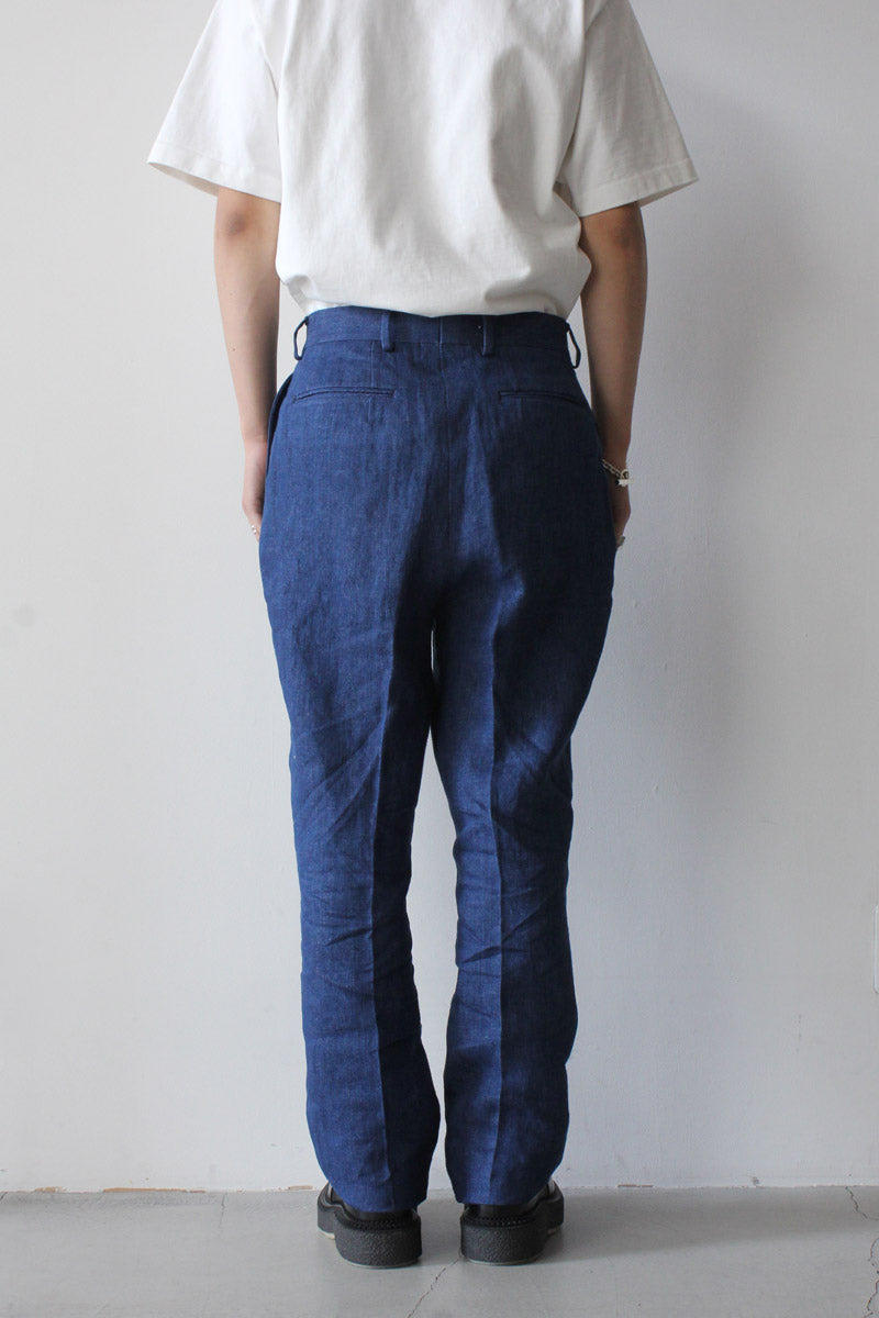 NEAT | LINEN BLEACH DENIM STANDARD TYPE I / INDIGO ブリーチリネン