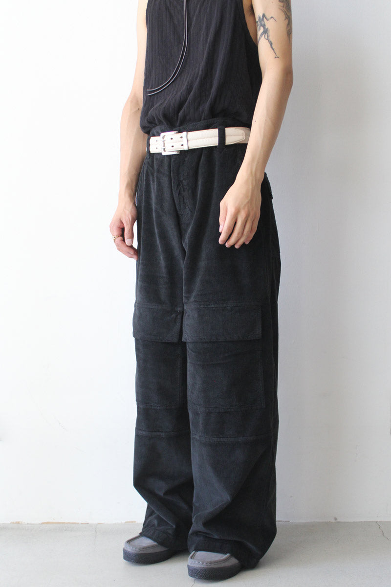 品質が | HOPE HEARTBREAK コーデュロイ CORD SMOOTH BLACK / TROUSERS パンツ