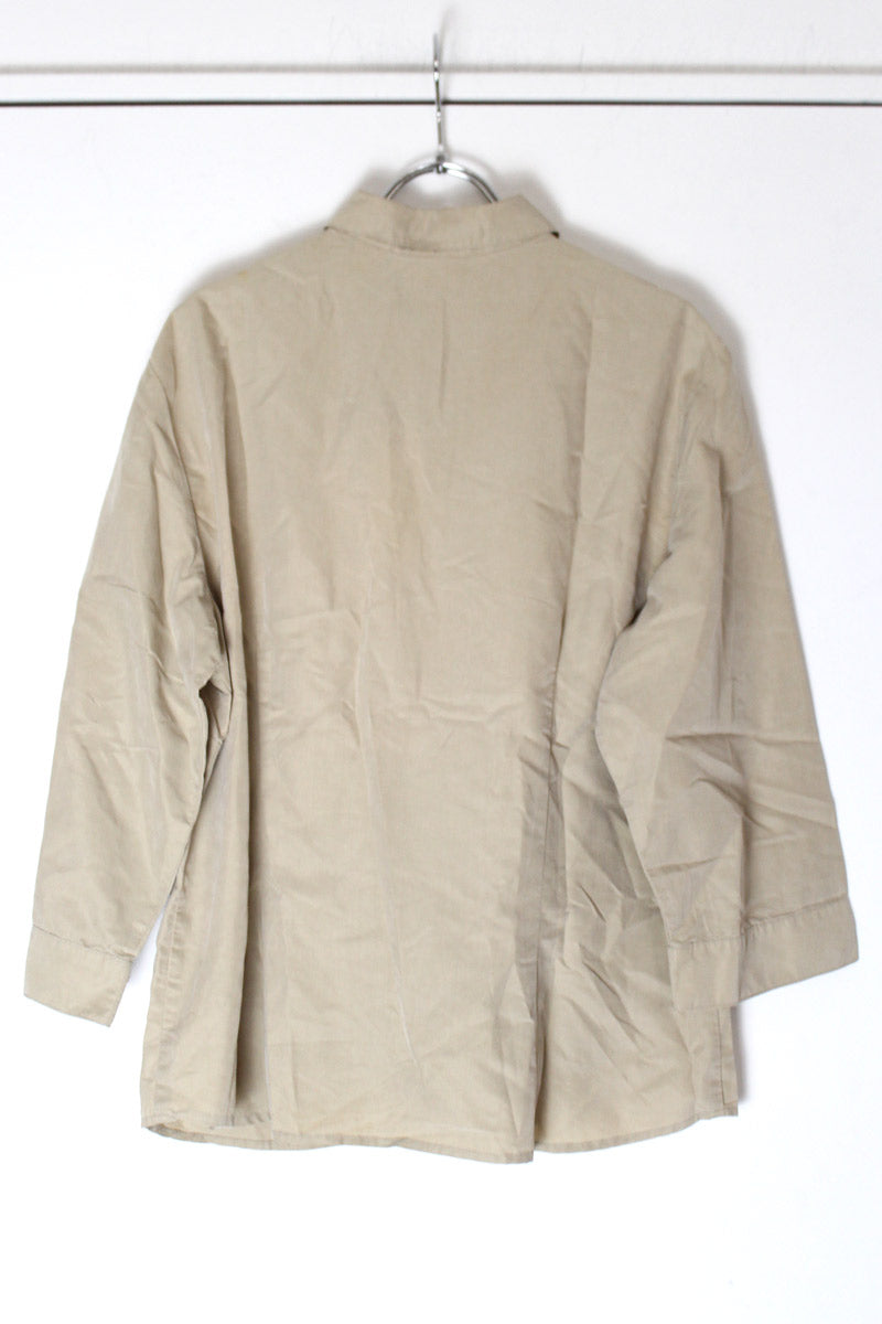 CLAINBORN | L/S FAKE SUEDE BOX SHIRT [USED] フェイクスエードシャツ 