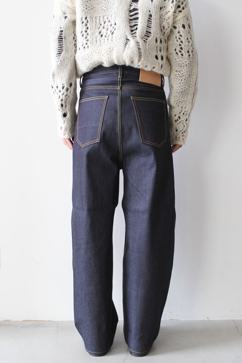 SUBLATIONS | 2TUCK WIDE DENIM PANTS -ENTASIS Mk-Ⅱ- .10 / RIGID