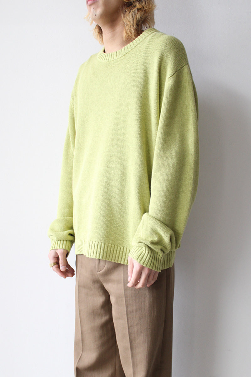 KNIT SWEAT / GREEN