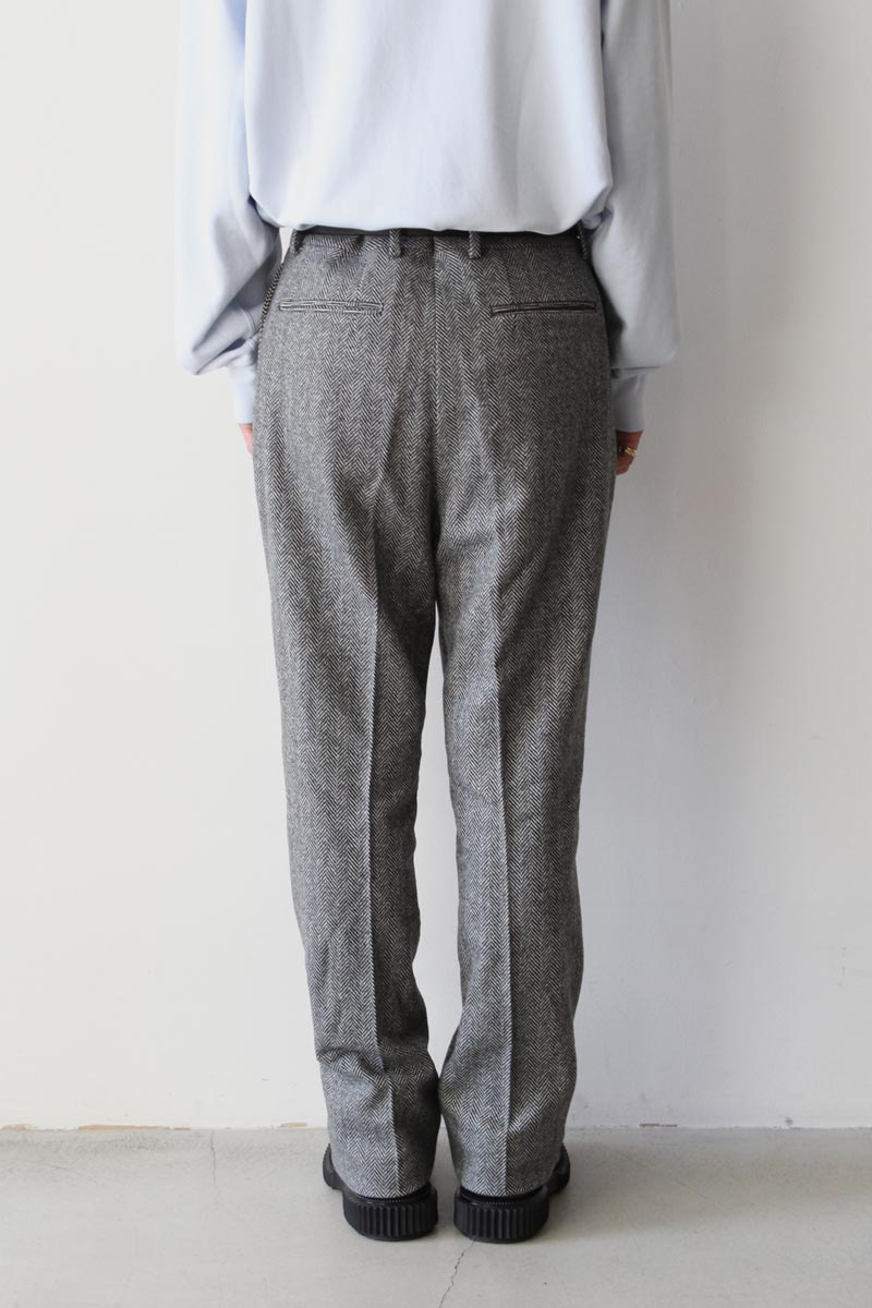 W/N FLANO HERRINGBONE STANDARD TYPE1 / BLACK×WHITE[金沢店]