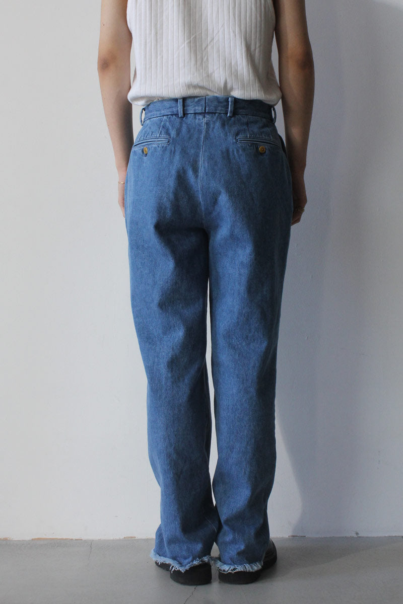 NEAT CHINO SEAISLAND COTTON DENIM / BLUE [金沢店]