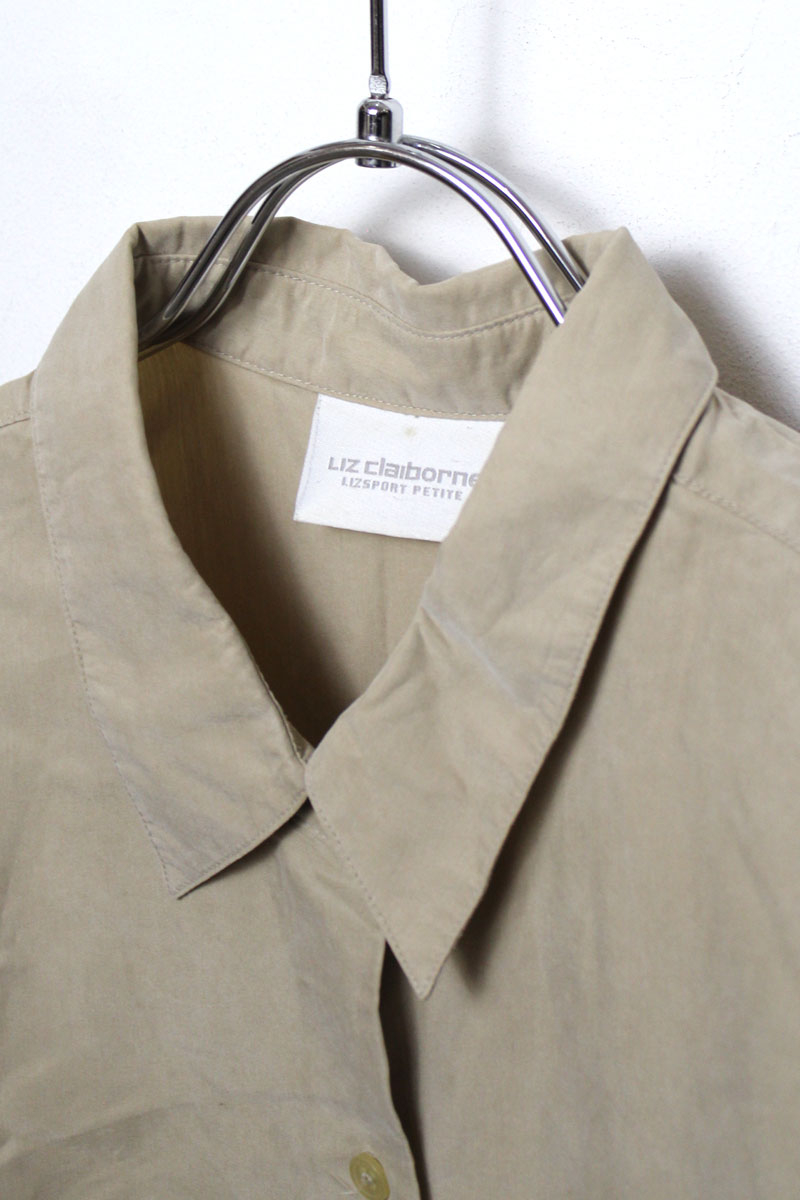 CLAINBORN | L/S FAKE SUEDE BOX SHIRT [USED] フェイクスエードシャツ 