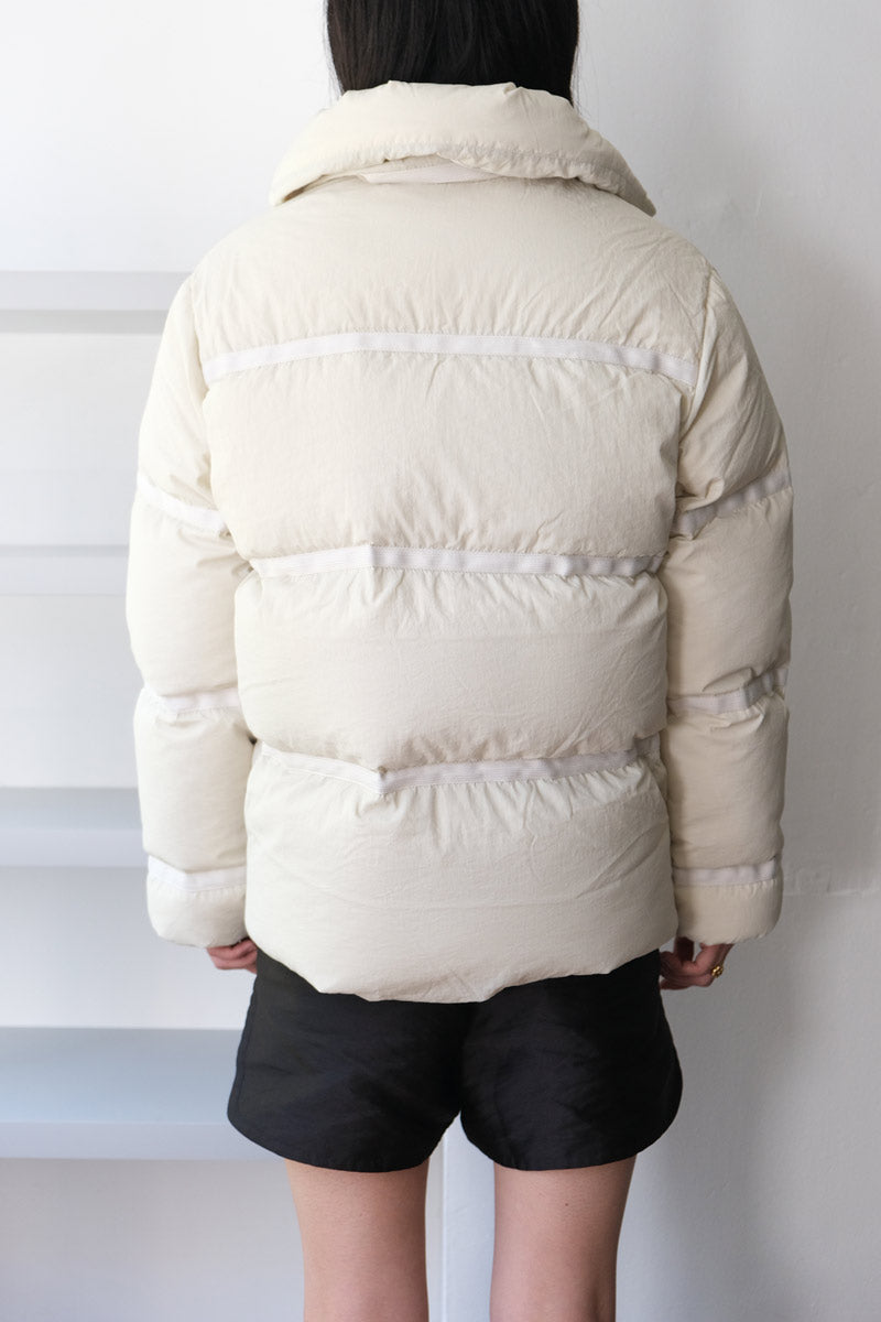 LILIAN DOWN JACKET / LIGHT BEIGE [20%OFF]