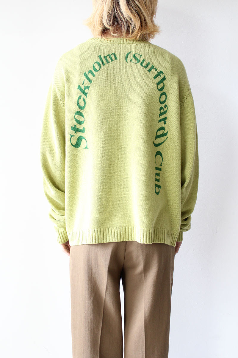 KNIT SWEAT / GREEN