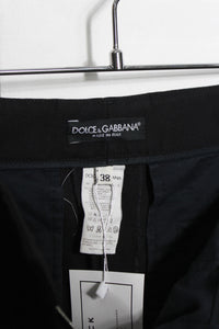 DOLCE&GABBANA | MADE IN ITALY WOOL SLACKS PANTS [USED]