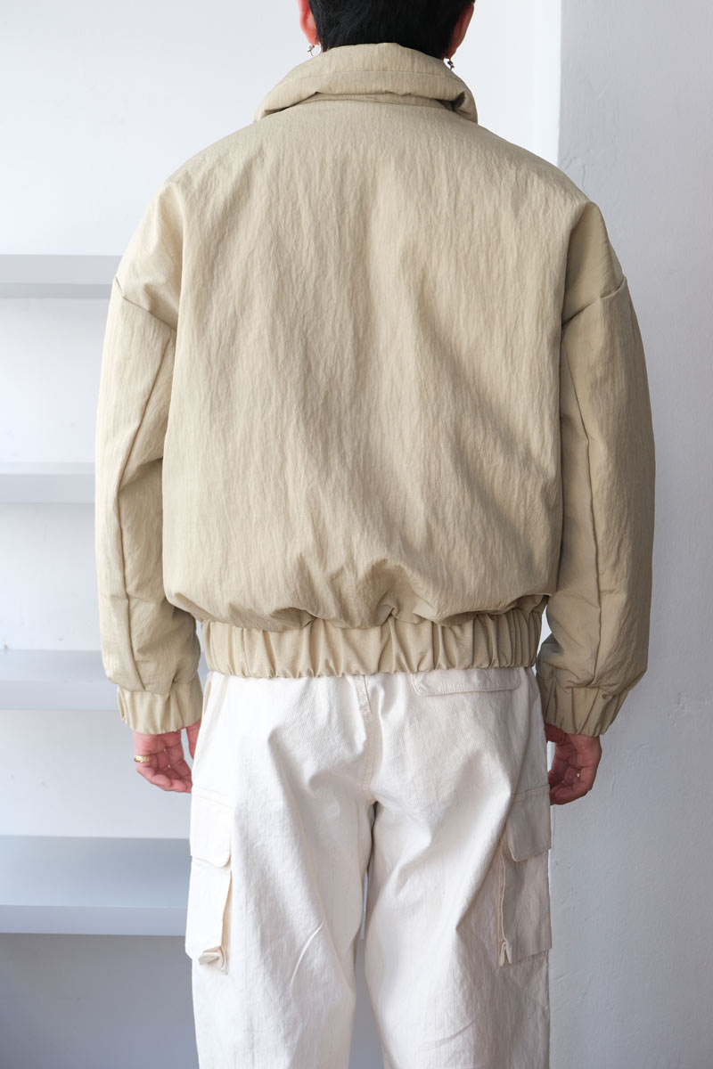 MAN-TLE | R17 DOWN-3 / PINE NYLON ナイロングースダウンジャケット