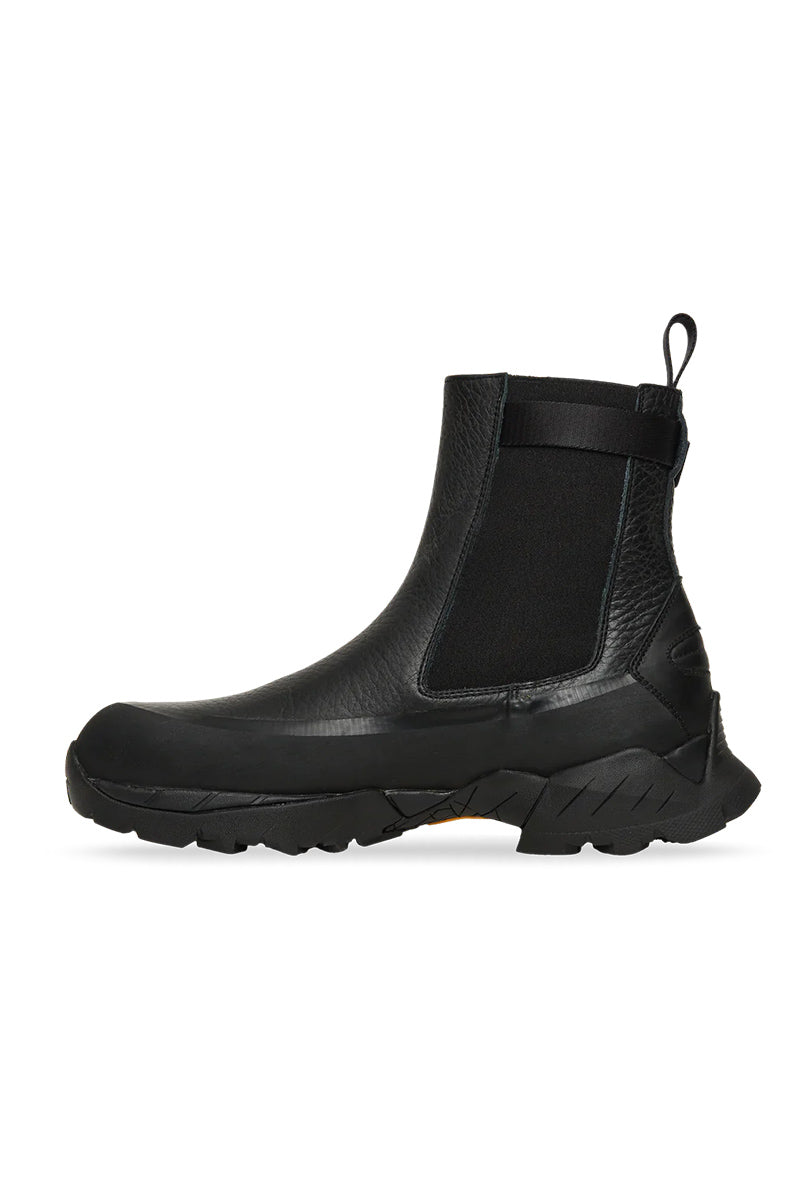 ROA | CHELSEA BOOT / BLACKトレッキングレザーブーツ – STOCK