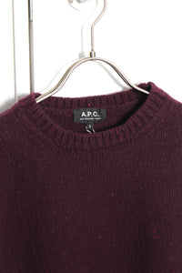 A.P.C | MADE IN ROMANIA NEP WOOL SWEATER [USED]