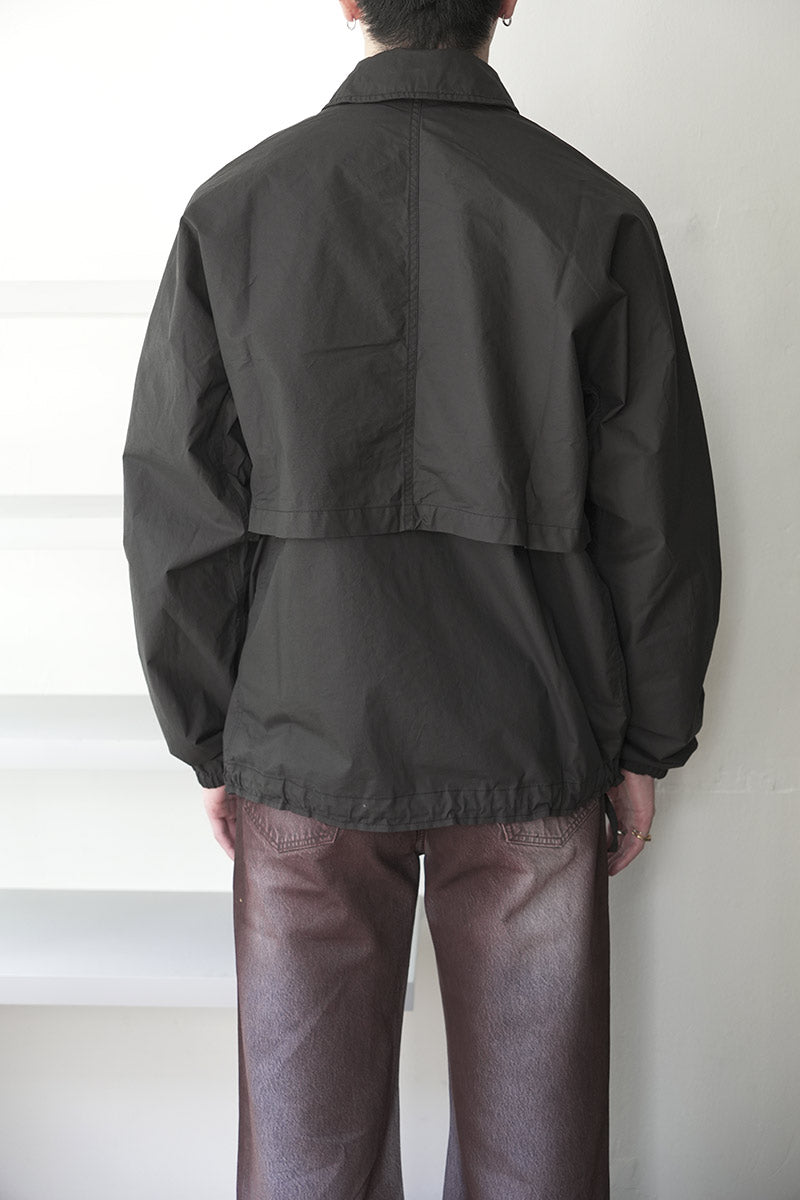 CASEY CASEY | PECHE BLOUSON-PIG WAX / RYE コットンジャケット