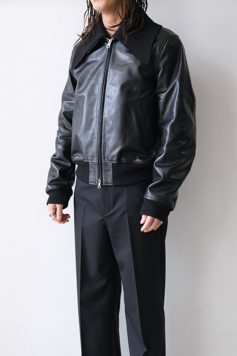 【期間限定特価】 LEGACY OUR | HIDE BULL BLACK MALLEABLE / BOMBER PHAROS ジャケット・アウター