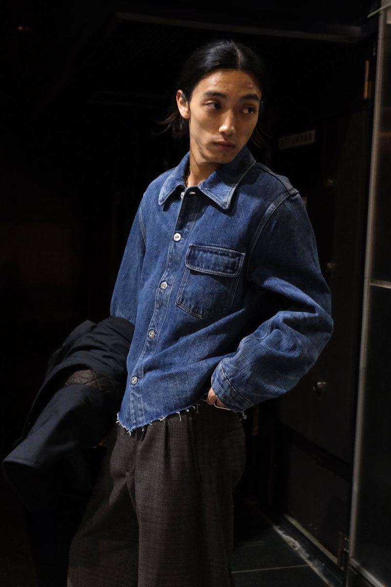 OUR LEGACY | CUT REBIRTH JACKET / ROAD WORNROPE TWILL カットオフ