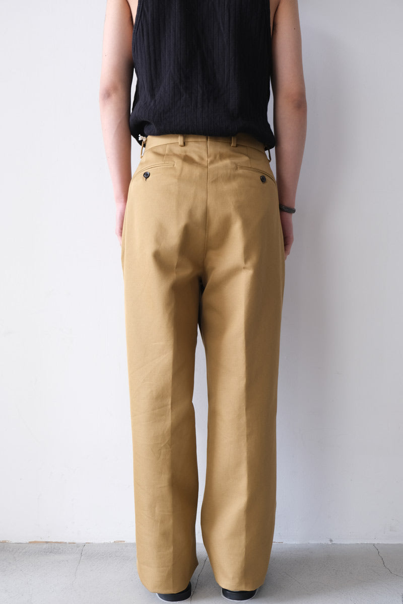 NEAT | SUPER NEAT CHINO / CAMEL スーパーニートチノ – STOCK