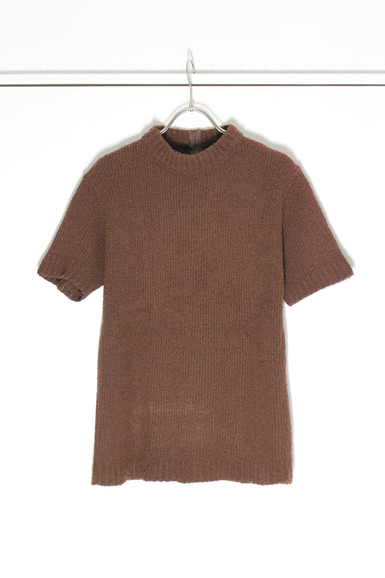 ALBEROY | 70'S S/S KNIT SWEATER [USED]