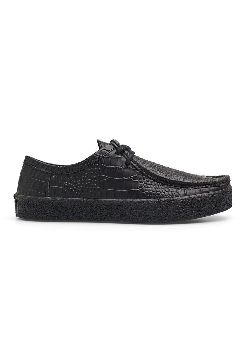 LAST RESORT AB | VM006 MOC LEATHER / BLACK CROC/BLACK クロコレザー