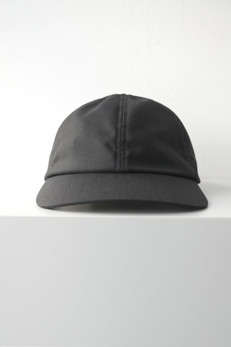COMESANDGOES | WASHABLE WOOL CAP / BLACK ウォッシャブル