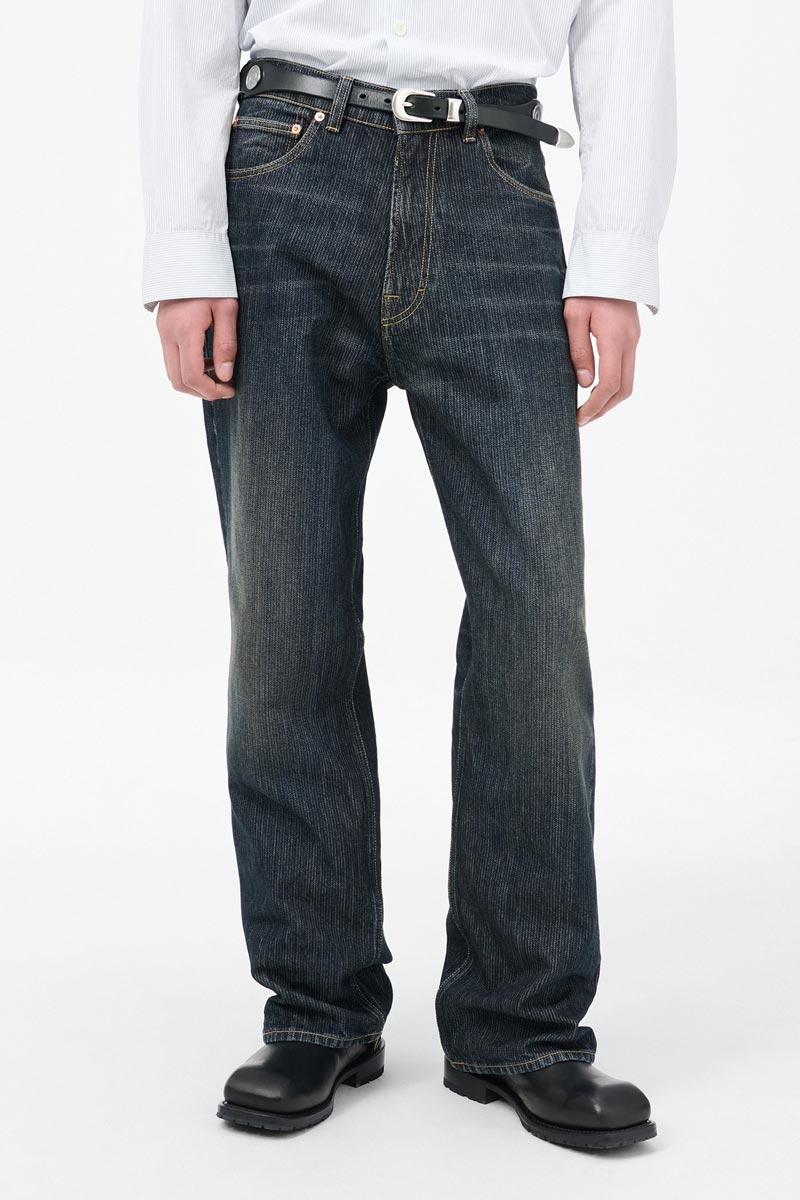 パンツ OURLEGCY THIRD CUT Clay Tint Chain Twill OUR LEGACY | THIRD CUT / CLAY TINT CHAIN TWILL チェイン