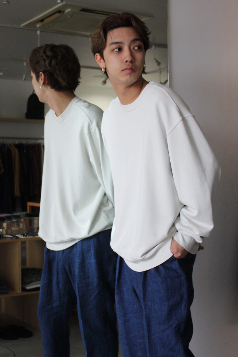 RELAXED SWEATSHIRT / OFF WHITE [20%OFF]