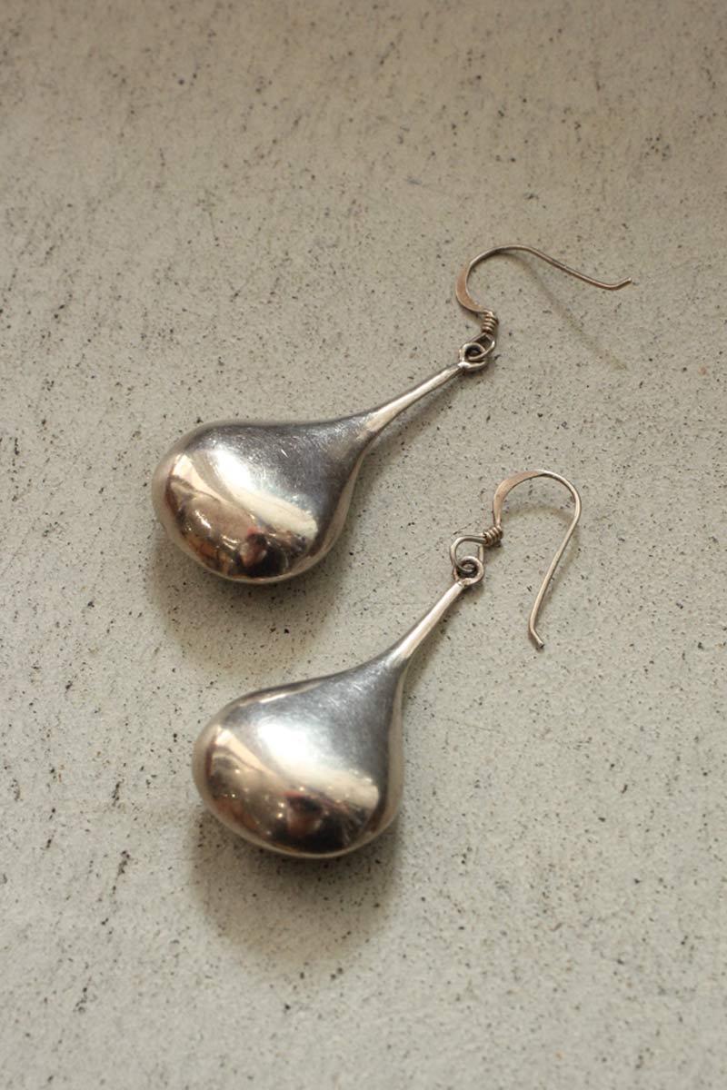 VINTAGE SILVER JEWELRY | 925 SILVER EARRINGS / SILVER 925