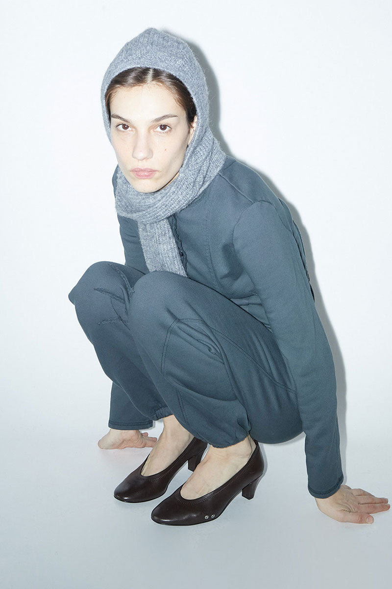 PALOMA WOOL | COUCOU BALACLAVA / GREY ウール アルパカニット