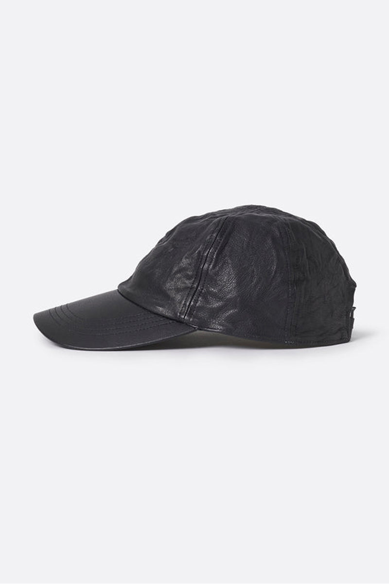 6 PANELS BASEBALL CAP .14【WASH BLACK】 SUBLATONS | 6 PANELS BASEBALL CAP .14 / WASH BLACK 6パネルレザー