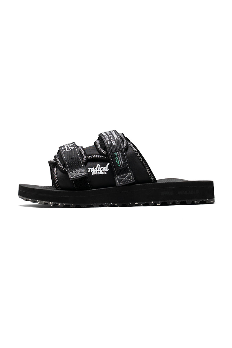 セール】MOTO-PUFFab - Black（サンダル）｜SUICOKE（スイコック