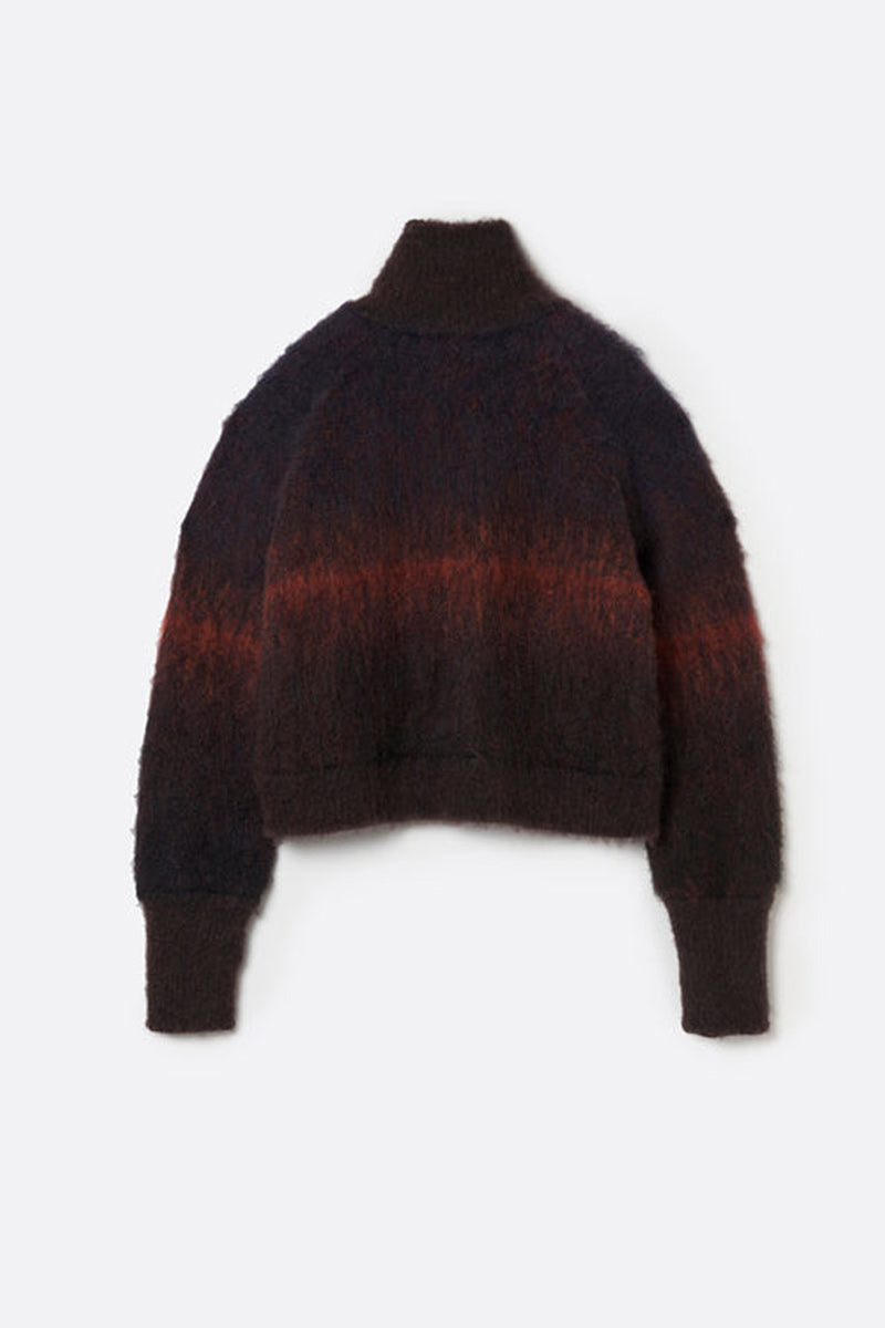 SUBLATIONS | GRADATION ZIP-UP KNIT .14 / DUSK DAWN グラデーション