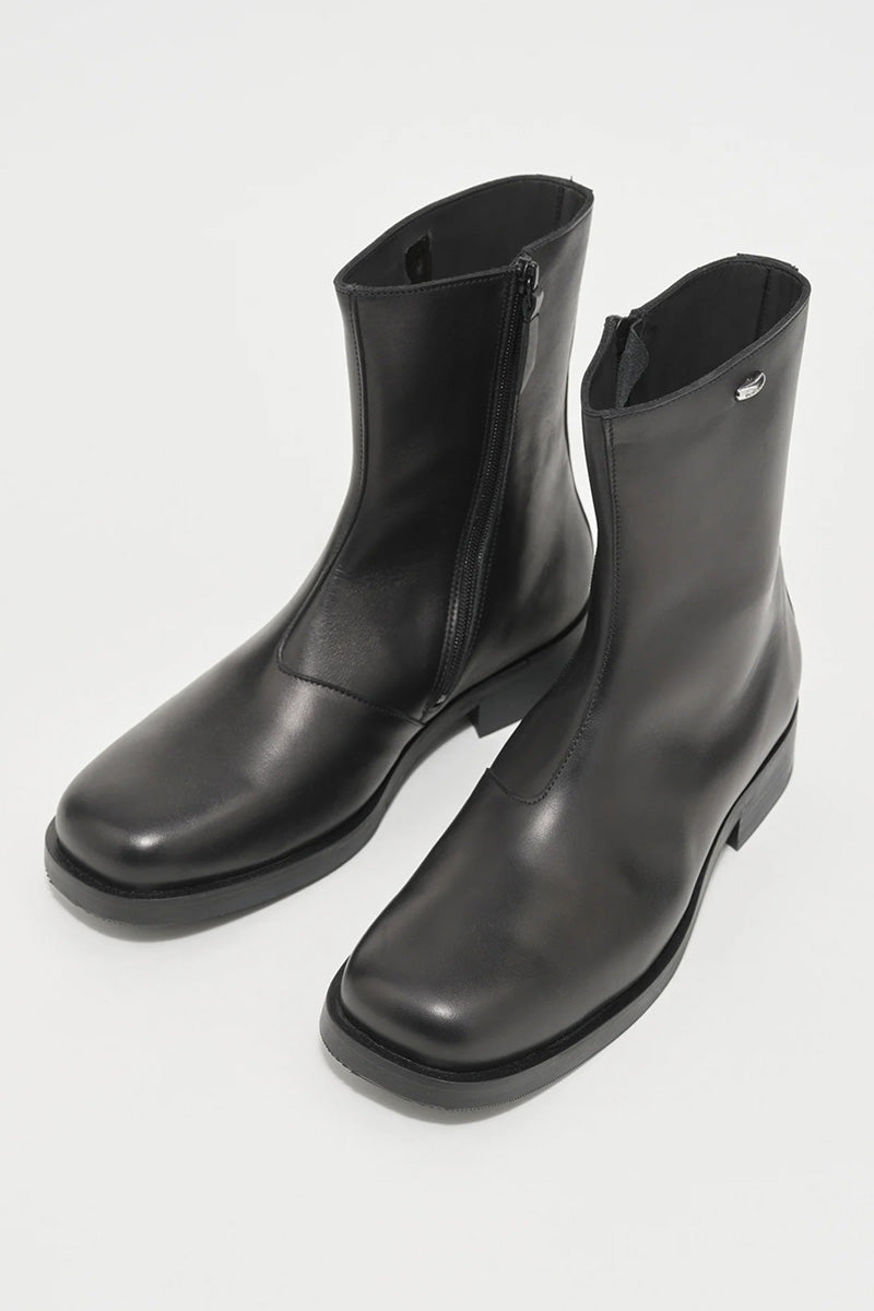 OUR LEGACY | CAMION BOOT / BLACK スクエアトゥレザーブーツ – STOCK