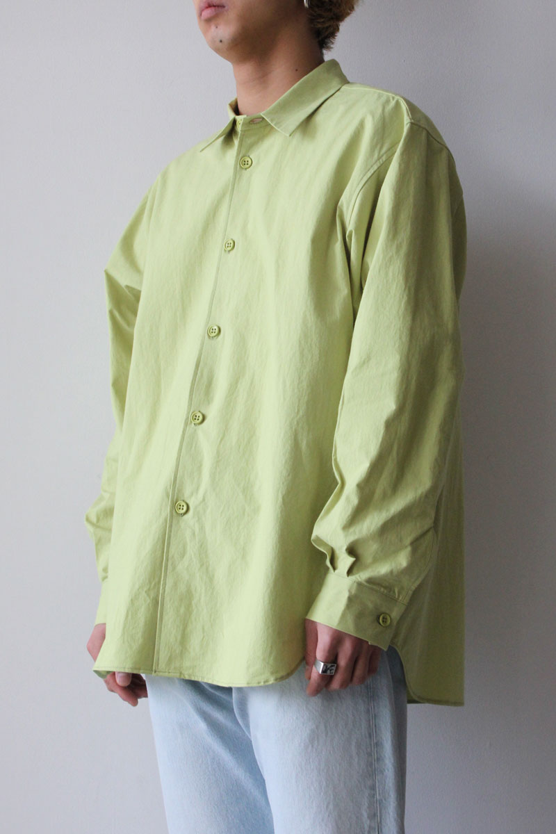MAN-TLE | R14 SHIRT-8 / DRYLAND WEATHER cotton work shirt – STOCK