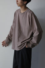 Load image into Gallery viewer, 6.5OZ MEDIUM WEIGHT STANDARD L/S T-SHIRT / COBBLE STONE