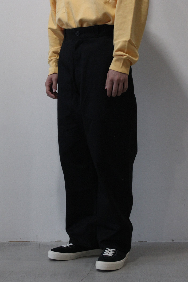 MAN-TLE | R13 JEBOK-6 / BLACK WORK ウォッシュコットンシャンブレー