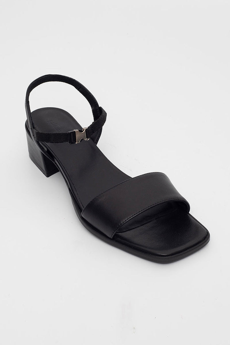 MARGARET LEATHER SANDALS / BLACK [20%OFF]