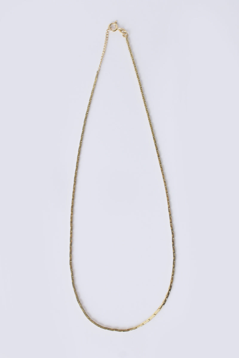 VINTAGE GOLD JEWELRY | MADE IN ITALY 14K GOLD NECKLACE 7.27G / GOLD 14Kゴールド ネックレス – STOCK