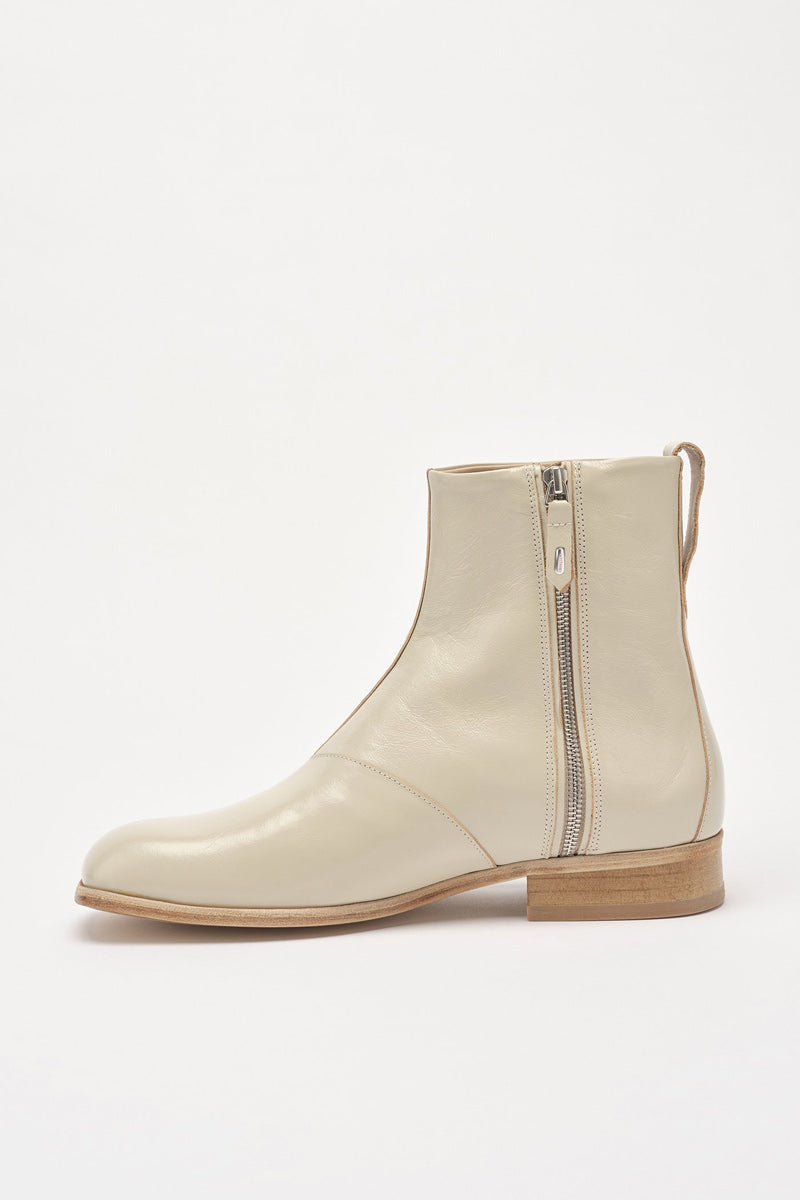 MICHAELIS BOOT / DUSTY WHITE LEATHER [20%OFF]