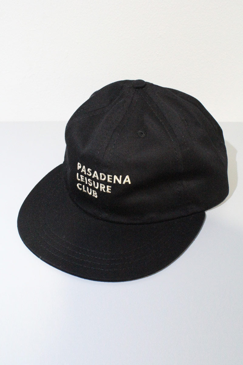 PASADENA LESURE CLUB | LOGO CAP / BLACK/TAN ツートーンロゴキャップ