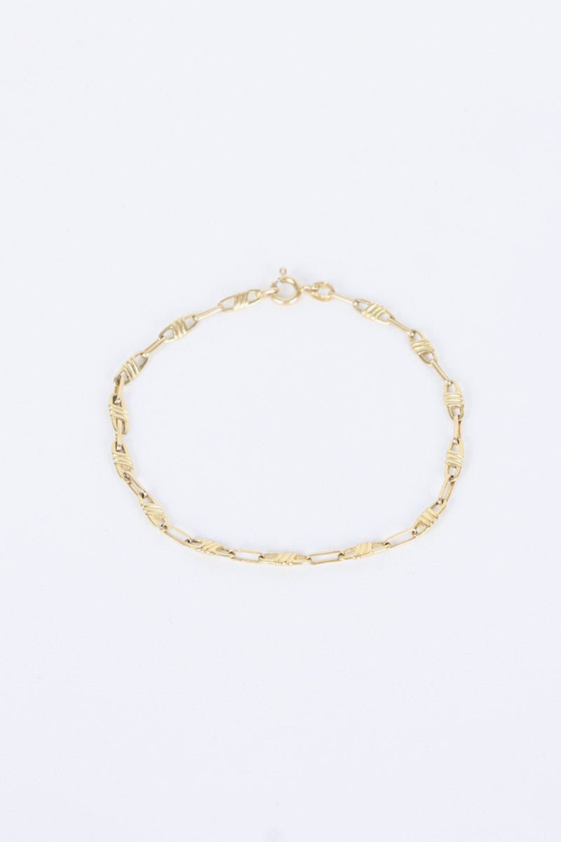 VINTAGE GOLD JEWELRY | 14K GOLD BRACELET 3.81G / GOLD 14Kゴールド