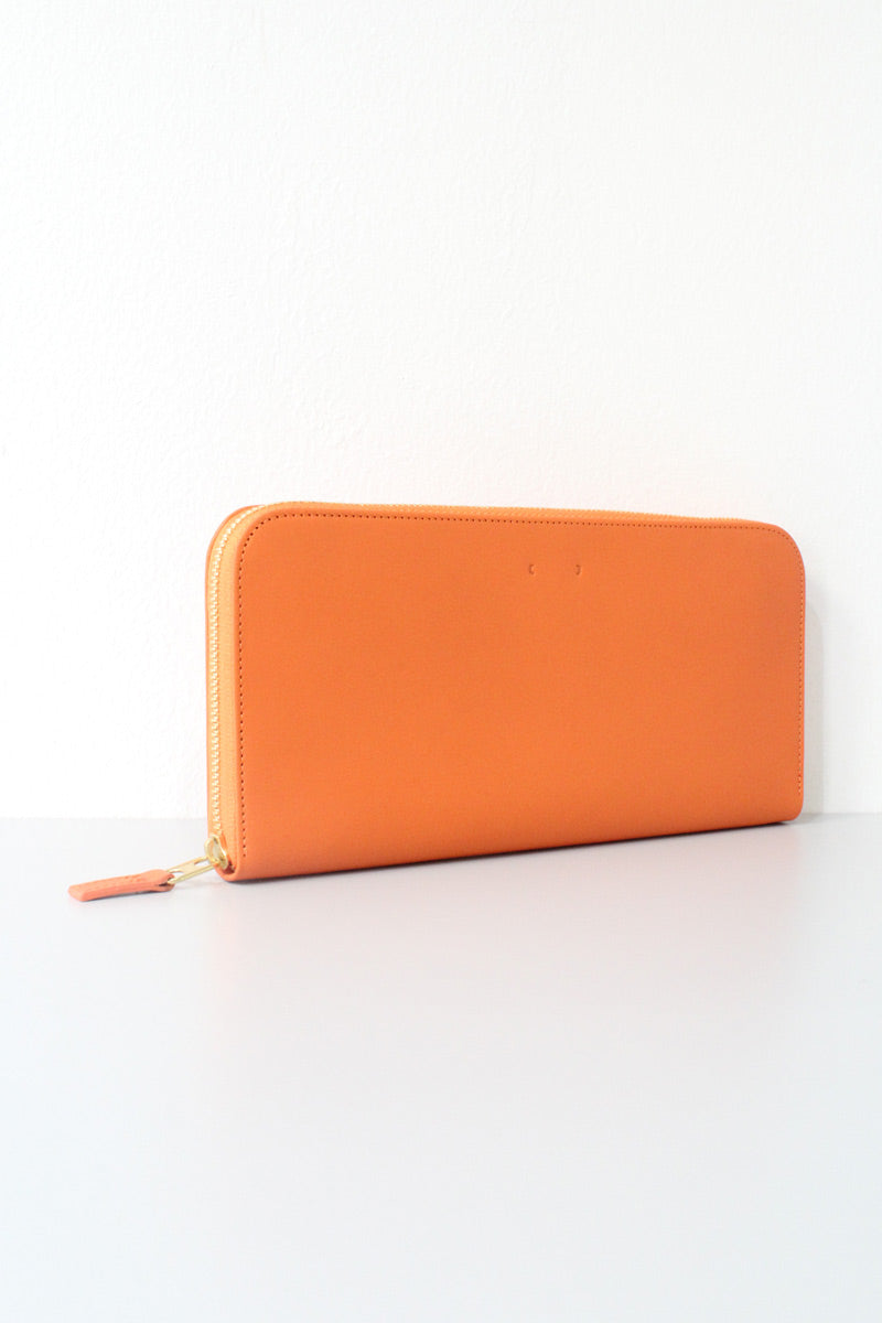 CM21 LEATHER LONG WALLET / ORANGE