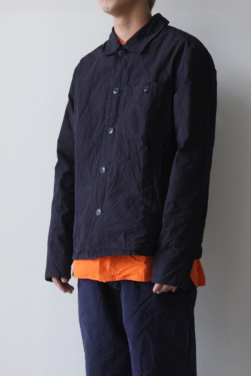 CASEY CASEY | STANISLAS JACKET - TOUGH COT / INK ペーパーコットン